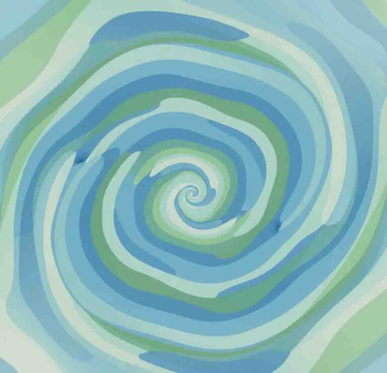 Abstract representation of heartbeat awareness and rhythm perception
